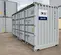 open side shipping container with full-length doors open