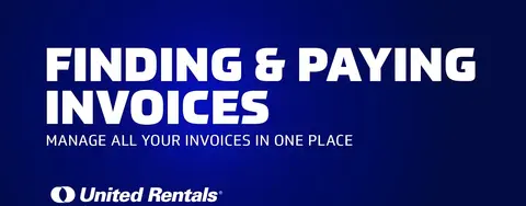 Finding & paying invoices