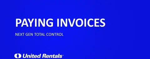 Paying invoices in Total Control
