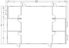 3-plex FAST building floor plan