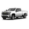 White Chevrolet Silverado half-ton pickup truck