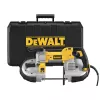 Black, silver and yellow DEWALT Portable Band Saw, Electric Powered