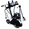White and black DIAMONDPR Walk-behind Concrete Saw, Electric Powered