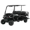 Black EZ-Go Express 6-seat utility cart