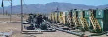 Water tanks green 