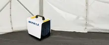 Tent with a heater