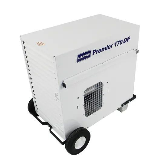 White LB WHITE Heater, 170,000 BTU, With Thermostat