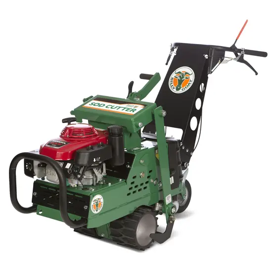 Green Billygoat 18 inch Walk-behind Sod Cutter