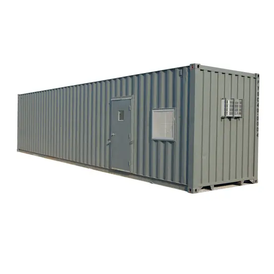 Gray GENERIC 40 ft. by 8 ft. by 8.5 ft. Ground-Level Office Container, Storage Combo