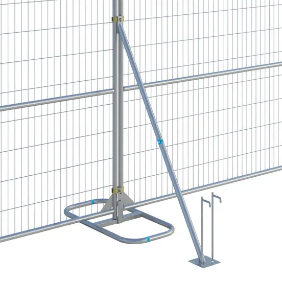 ZND Temporary Fence Stabilizer Assembly